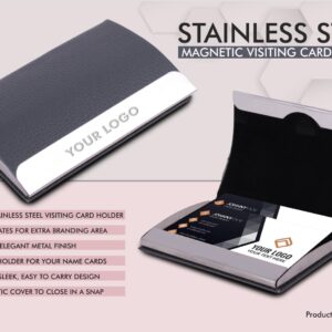 B139 – Stainless Steel Magnetic Visiting Card holder