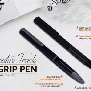L178 – Executive Track Grip Metal Pen